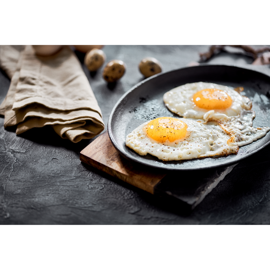 Fried Eggs with Beef Tallow (Seed Oil Free)
