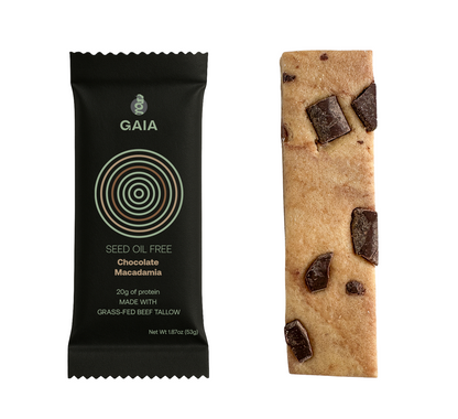Seed Oil Free Chocolate Macadamia Protein Bar